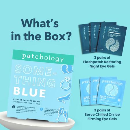 Набір для шкіри навколо очей Patchology Something Blue Eye Gel Kit