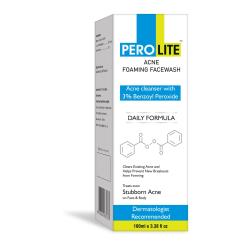Пена для умывания с бензоил пероксидом Perolite Face Wash 3%