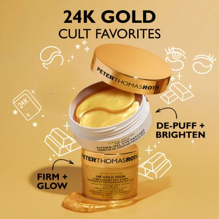 Подарочный набор для сияния с 24К золотом Peter Thomas Roth 24K Gold 2-Piece Kit