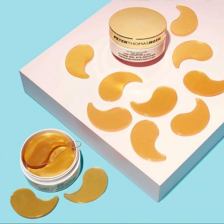 Антивікові патчі для шкіри навколо очей з 24K золотом Peter Thomas Roth 24K Gold Pure Luxury Lift and Firm Hydra-Gel Eye Patches