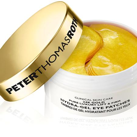 Антивікові патчі для шкіри навколо очей з 24K золотом Peter Thomas Roth 24K Gold Pure Luxury Lift and Firm Hydra-Gel Eye Patches