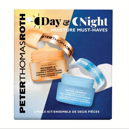 Подарунковий набір для щоденного догляду за шкірою обличчя Peter Thomas Roth Day & Night Moisture Must-Haves 2-Piece Kit
