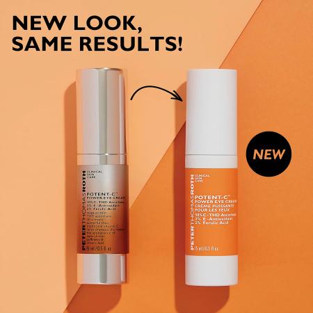 Антиоксидантний крем для шкіри навколо очей з вітаміном С Peter Thomas Roth Potent C Power Eye Cream