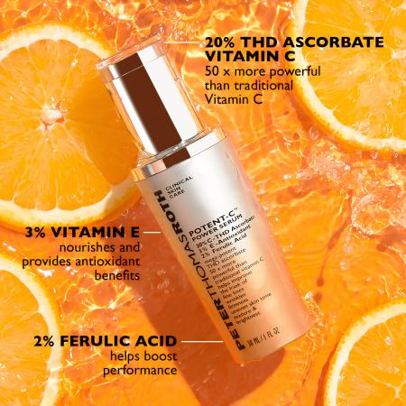 Антиоксидантна сироватка для обличчя з вітаміном С Peter Thomas Roth Potent C Power Serum
