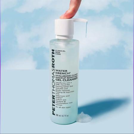 Зволожуючий гель для зняття макіяжу Peter Thomas Roth Water Drench Hyaluronic Cloud Makeup Removing Gel Cleanser