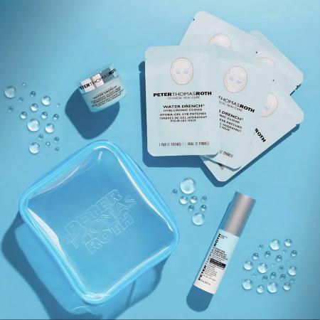 Набір тревел-бестселерів для зволоження шкіри обличчя Peter Thomas Roth Water Drench Hydra-Besties 7-Piece Travel Kit