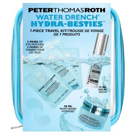 Набір тревел-бестселерів для зволоження шкіри обличчя Peter Thomas Roth Water Drench Hydra-Besties 7-Piece Travel Kit