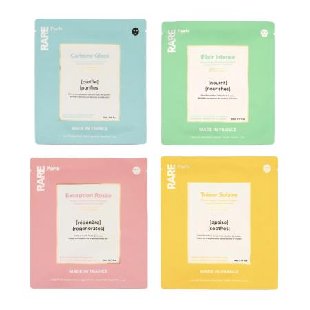 Набір з чотирьох масок для обличчя Rare Paris Box of 4 Face Mask