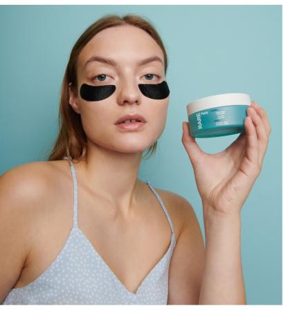 Патчи для контура глаз против отеков Rare Paris Carbone Glacé Purifying Eye Patch