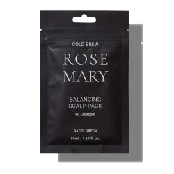 Балансуюча маска для шкіри голови з розмарином Rated Green Rosemary Balancing Scalp Pack with Charcoal