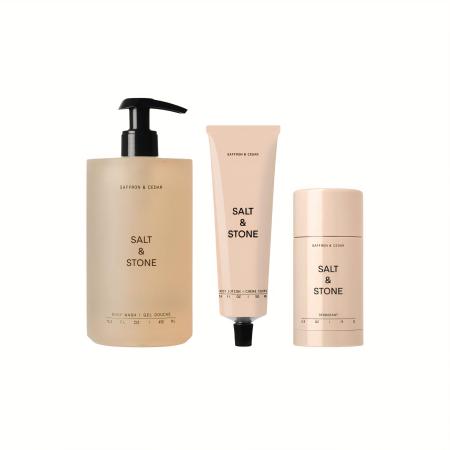 Зволожувальний лосьйон для тіла з ароматом шафрану та кедру Salt&Stone Body Lotion Saffron & Cedar