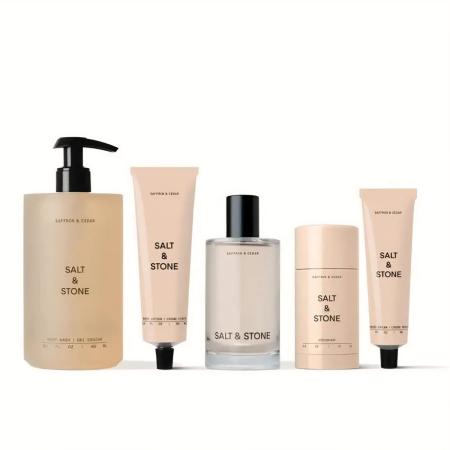 Зволожувальний лосьйон для тіла з ароматом шафрану та кедру Salt&Stone Body Lotion Saffron & Cedar