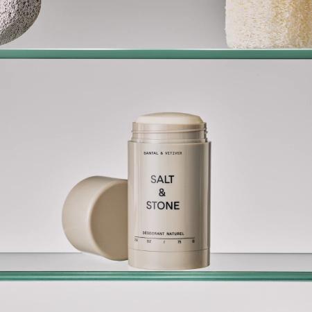 Натуральний дезодорант з ароматом сандалового дерева та ветиверу Salt&Stone Natural Deodorant Santal & Vetiver - Formula № 1