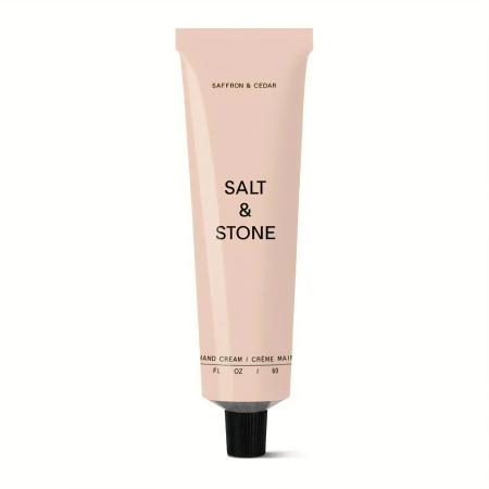 Зволожувальний крем для рук з ароматом шафрану та кедру Salt&Stone Hand Cream Saffron & Cedar