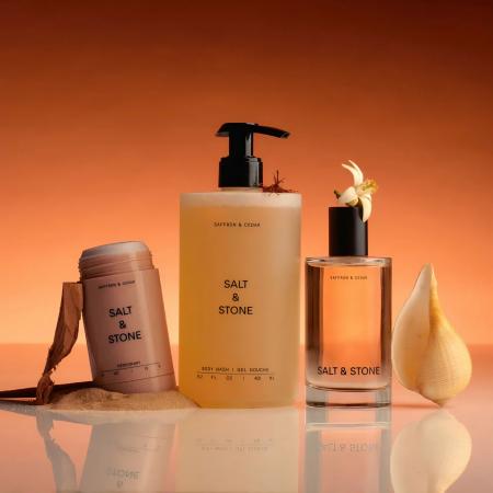 Натуральний дезодорант з ароматом шафрану та кедру Salt&Stone Natural Deodorant Saffron & Cedar - Formula Nº 1