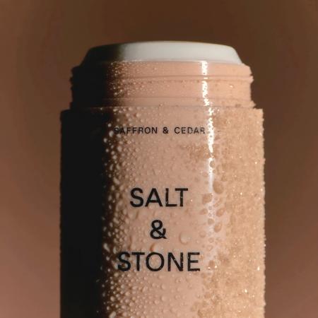 Натуральний дезодорант з ароматом шафрану та кедру Salt&Stone Natural Deodorant Saffron & Cedar - Formula Nº 1