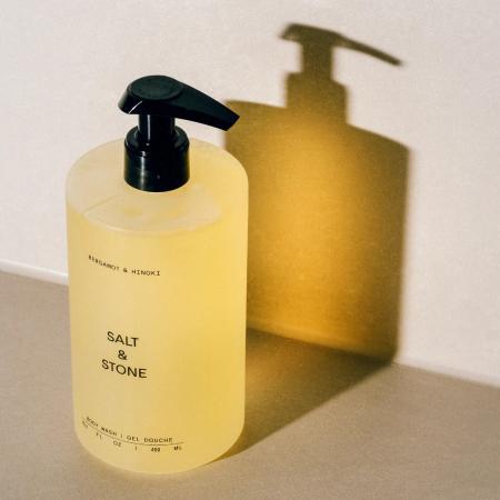 Гель для душу Salt&Stone з ароматом бергамоту та хінокі