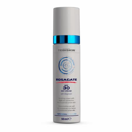 Заспокійливий денний крем для почервонілої шкіри з SPF 30 Tebiskin Rosagate SPF 30 Day Cream