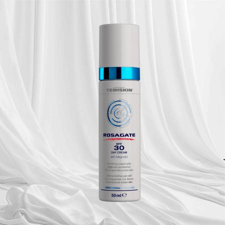 Заспокійливий денний крем для почервонілої шкіри з SPF 30 Tebiskin Rosagate SPF 30 Day Cream