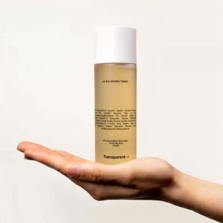 Уравновешивающий тонер с антиоксидантным и очищающим действием Transparent lab A5 Balancing Toner
