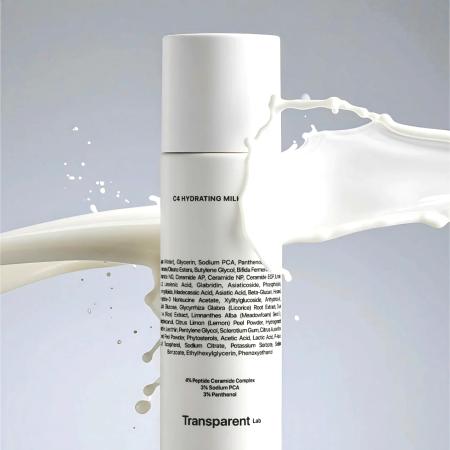 Зволожувальний тонер Transparent lab C4 Hydrating Milky Toner
