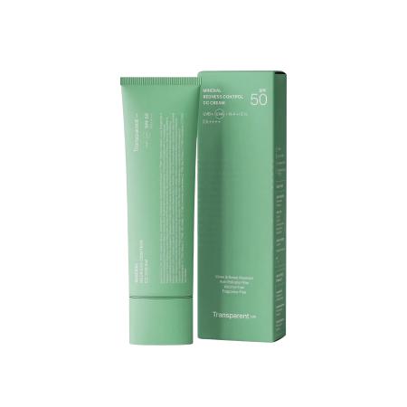 Тонуючий сонцезахисний крем TRANSPARENT-LAB Mineral Redness Control CC Cream SPF50