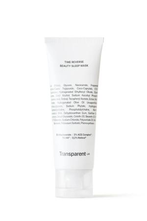 Ночная антивозрастная маска Transparent Lab Time Reverse Beauty Sleep Mask