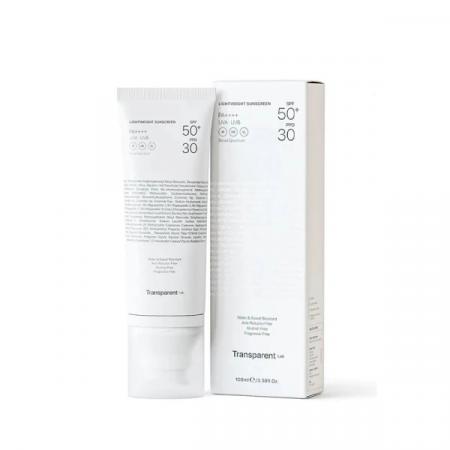 Сонцезахисний крем для обличчя Transparent Lab Lightweight Sunscreen SPF50+