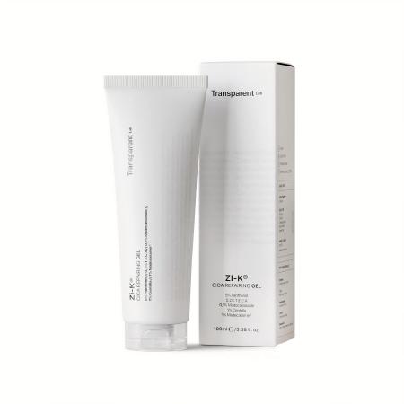 Відновлюючий гель для обличчя з екстрактом центели Transparent lab Zi-K Cica Repairing Gel