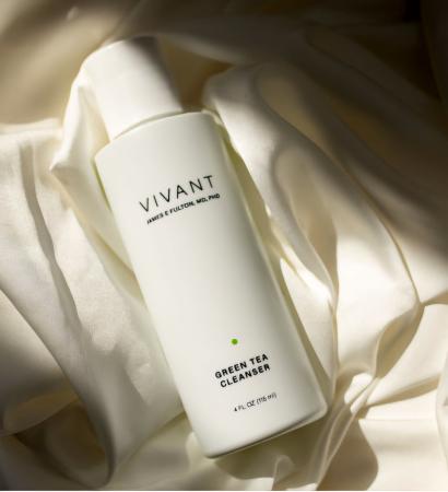 Антиоксидантний очищующий гель із зеленим чаєм Vivant Skin Care Green Tea Antioxidant Cleanser